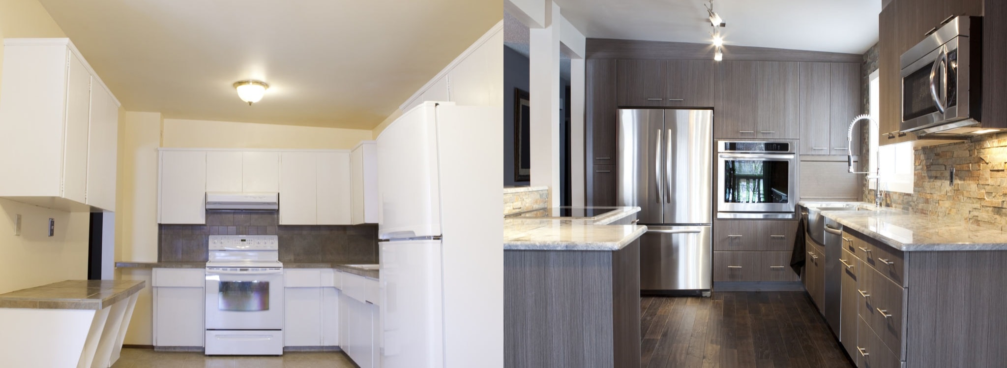 Modern kitchen renovation